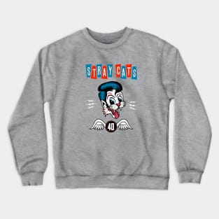 Stray Cats 2019 40th Anniversary Concert Tour Crewneck Sweatshirt